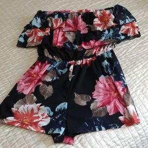 Floral romper